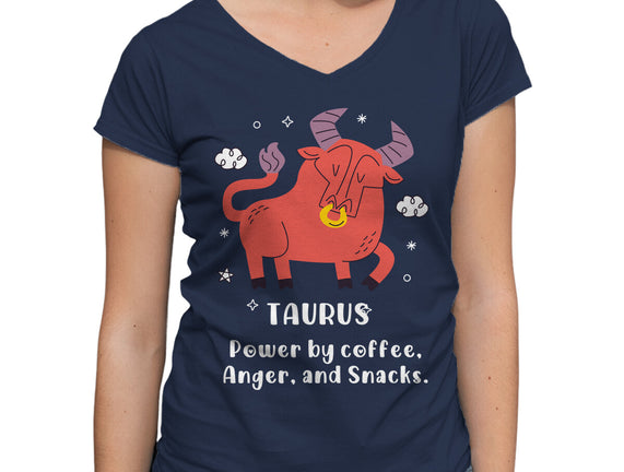 Powered By Coffee Anger And Snacks