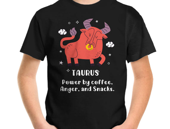 Powered By Coffee Anger And Snacks