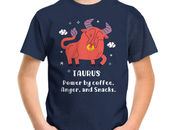 Powered By Coffee Anger And Snacks
