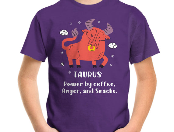 Powered By Coffee Anger And Snacks