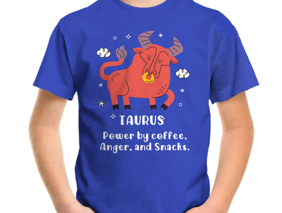 Powered By Coffee Anger And Snacks