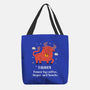 Powered By Coffee Anger And Snacks-None-Basic Tote-Bag-MaxoArt