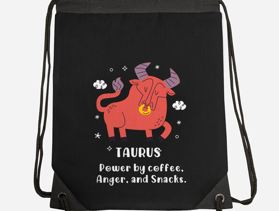 Powered By Coffee Anger And Snacks
