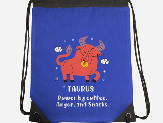 Powered By Coffee Anger And Snacks