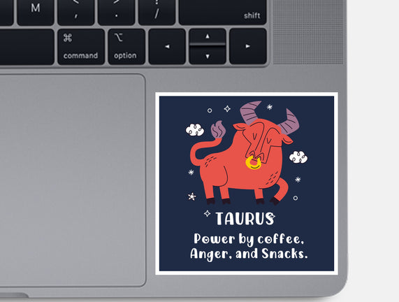 Powered By Coffee Anger And Snacks
