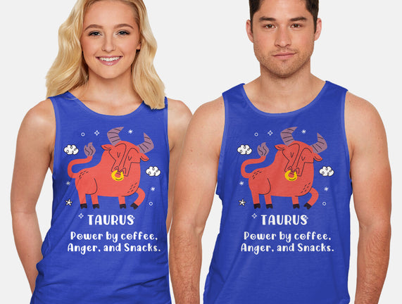 Powered By Coffee Anger And Snacks