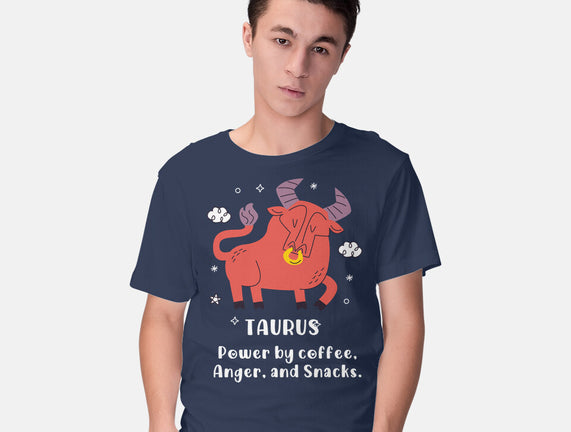 Powered By Coffee Anger And Snacks