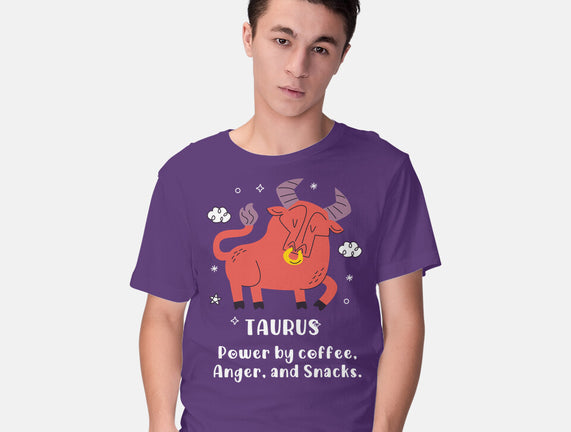 Powered By Coffee Anger And Snacks