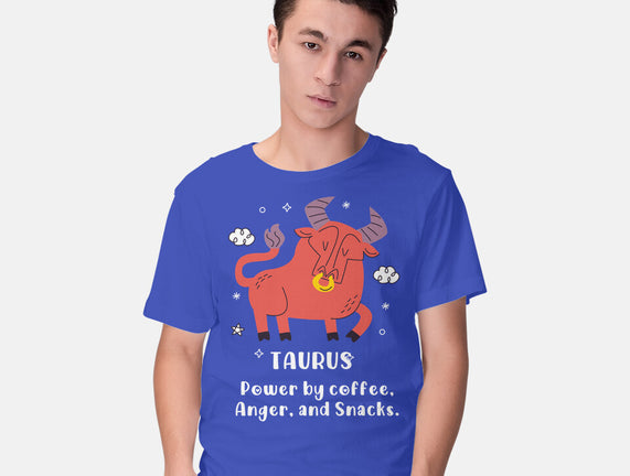 Powered By Coffee Anger And Snacks