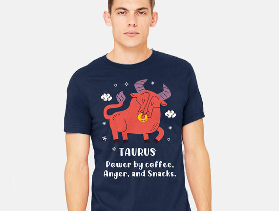 Powered By Coffee Anger And Snacks