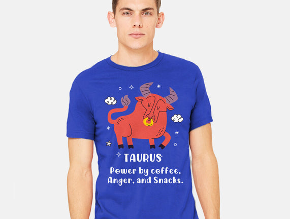 Powered By Coffee Anger And Snacks