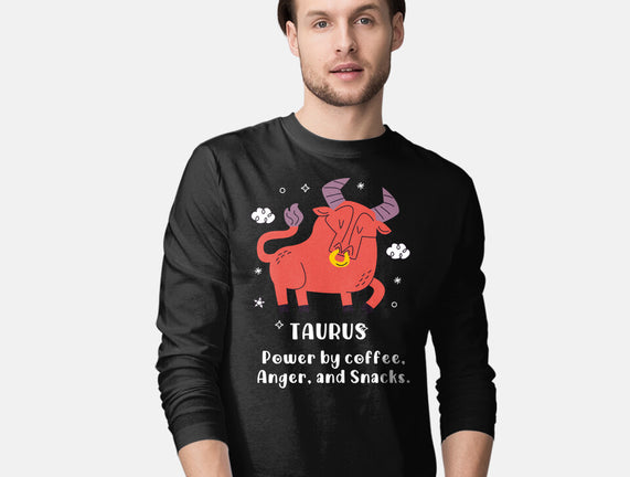 Powered By Coffee Anger And Snacks