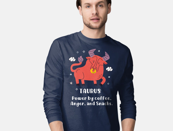 Powered By Coffee Anger And Snacks
