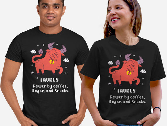 Powered By Coffee Anger And Snacks