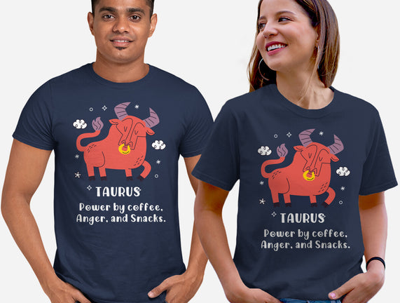 Powered By Coffee Anger And Snacks