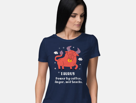Powered By Coffee Anger And Snacks