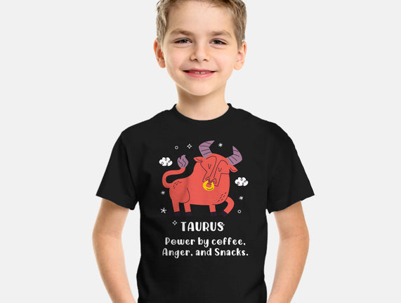 Powered By Coffee Anger And Snacks