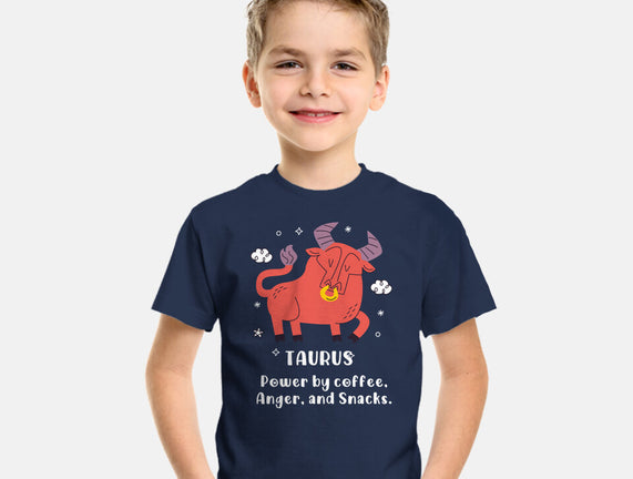 Powered By Coffee Anger And Snacks
