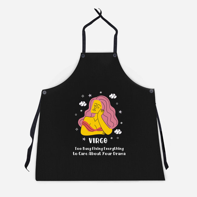 Too Busy Fixing Everything-Unisex-Kitchen-Apron-MaxoArt