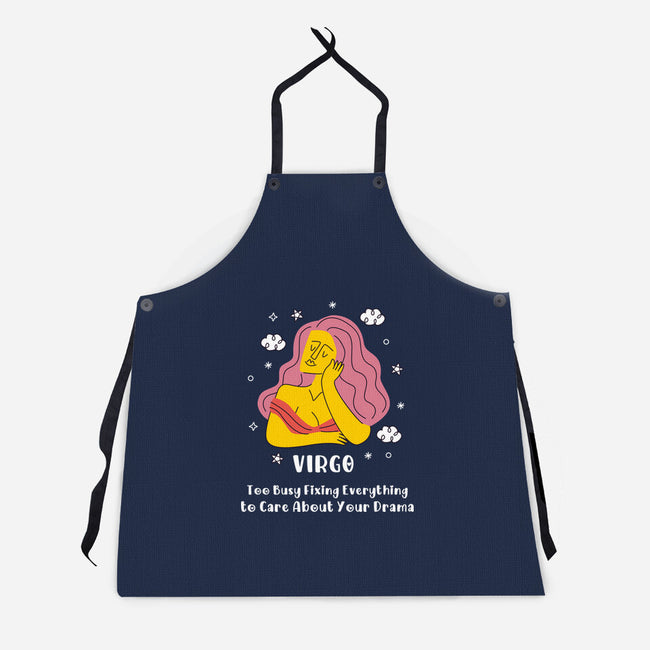 Too Busy Fixing Everything-Unisex-Kitchen-Apron-MaxoArt