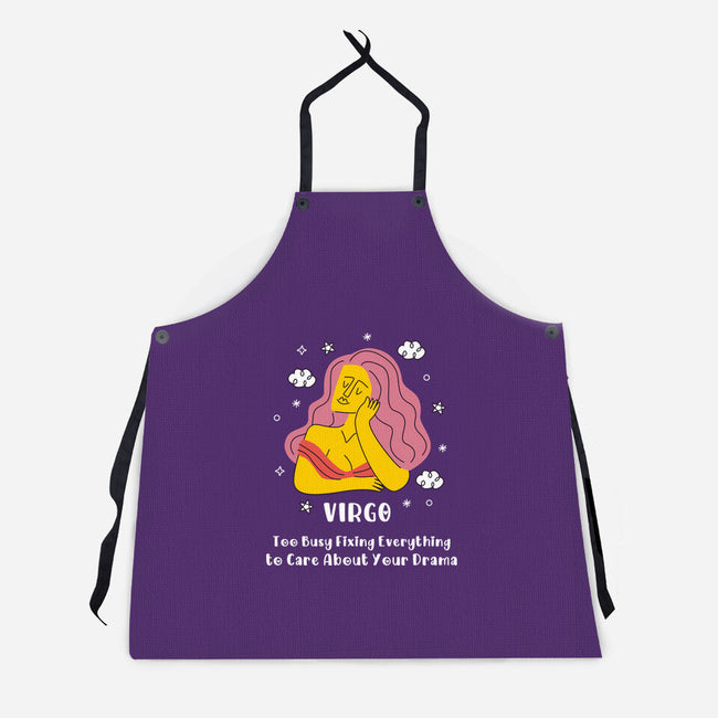Too Busy Fixing Everything-Unisex-Kitchen-Apron-MaxoArt