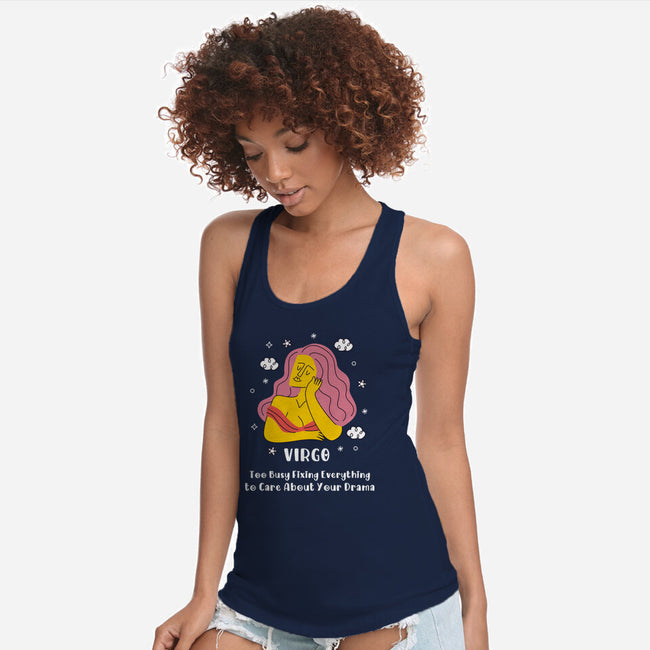 Too Busy Fixing Everything-Womens-Racerback-Tank-MaxoArt