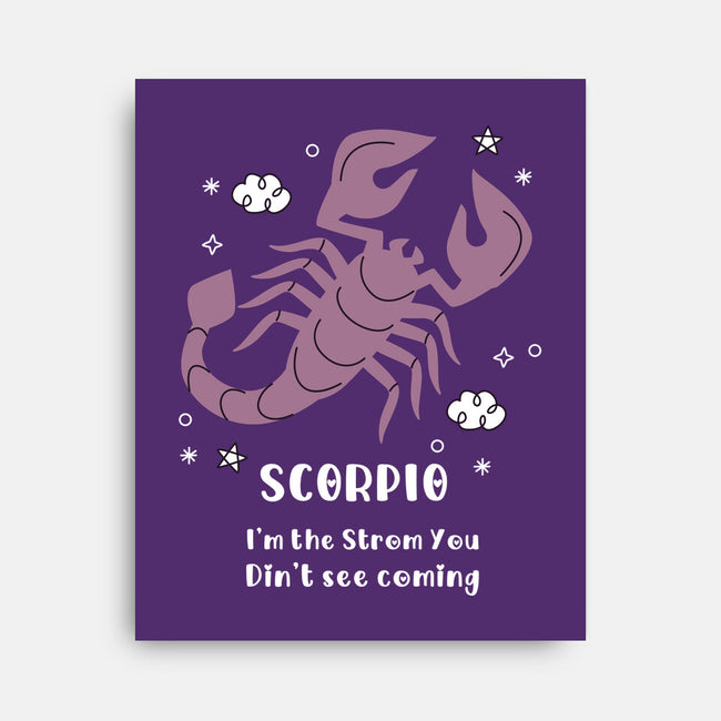 I'm The Storm-None-Stretched-Canvas-MaxoArt