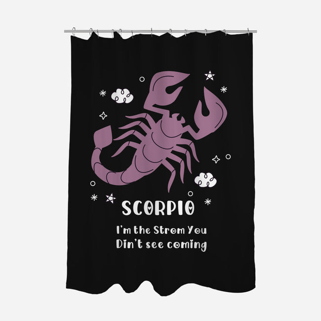 I'm The Storm-None-Polyester-Shower Curtain-MaxoArt