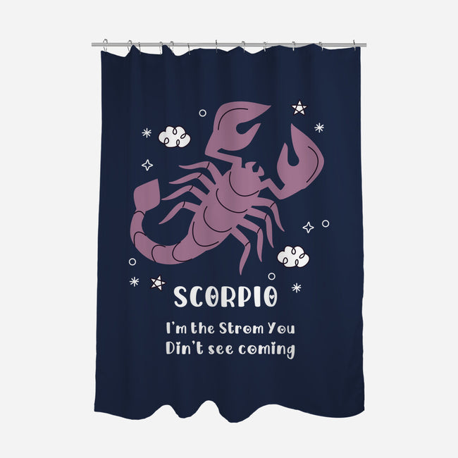 I'm The Storm-None-Polyester-Shower Curtain-MaxoArt