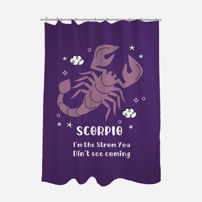 I'm The Storm-None-Polyester-Shower Curtain-MaxoArt