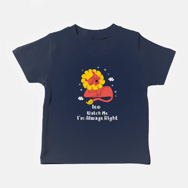 Watch Me I'm Always Right-Baby-Basic-Tee-MaxoArt