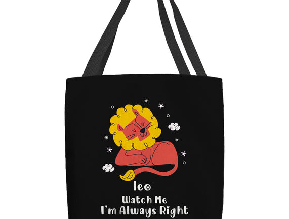 Watch Me I'm Always Right