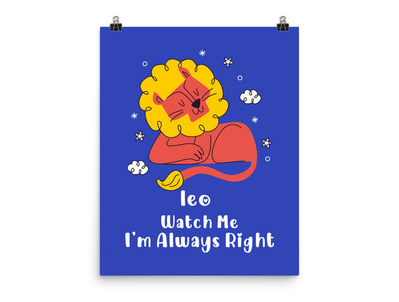 Watch Me I'm Always Right