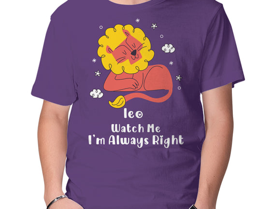 Watch Me I'm Always Right