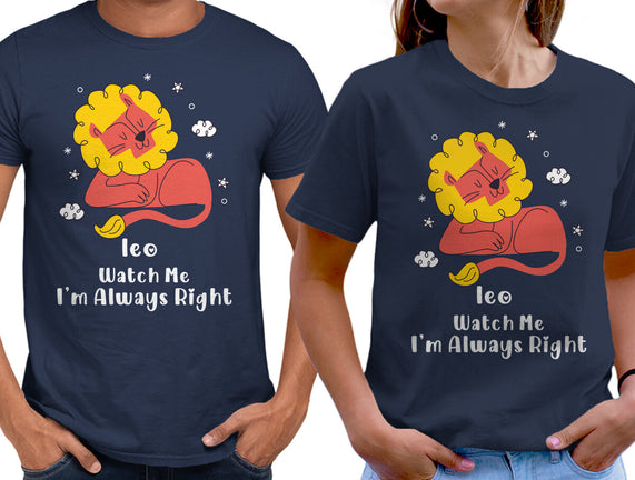 Watch Me I'm Always Right