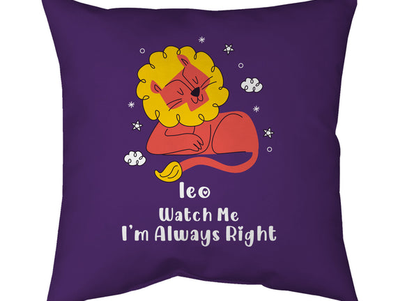 Watch Me I'm Always Right