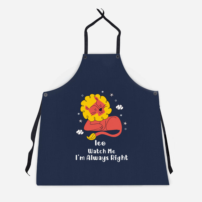 Watch Me I'm Always Right-Unisex-Kitchen-Apron-MaxoArt