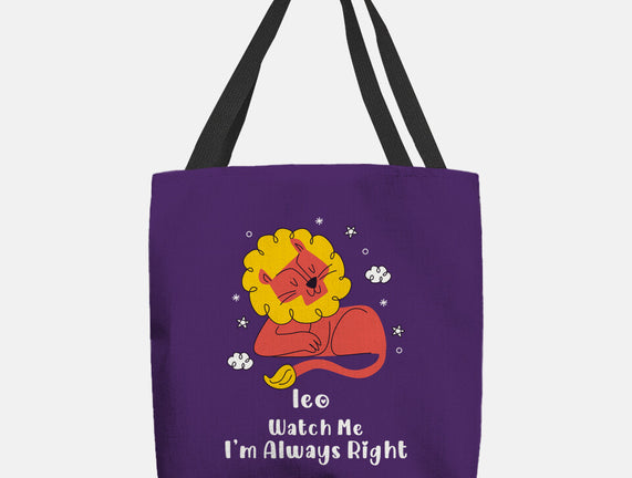 Watch Me I'm Always Right