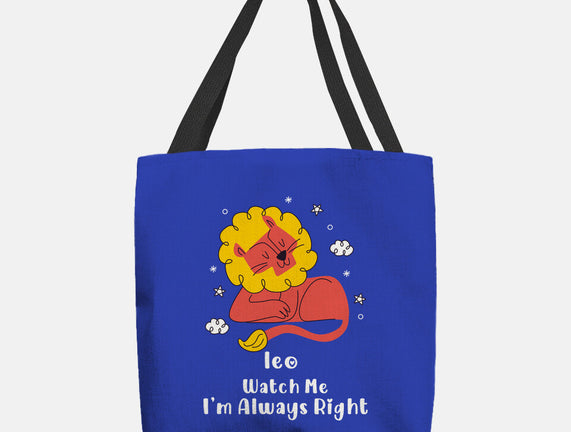 Watch Me I'm Always Right