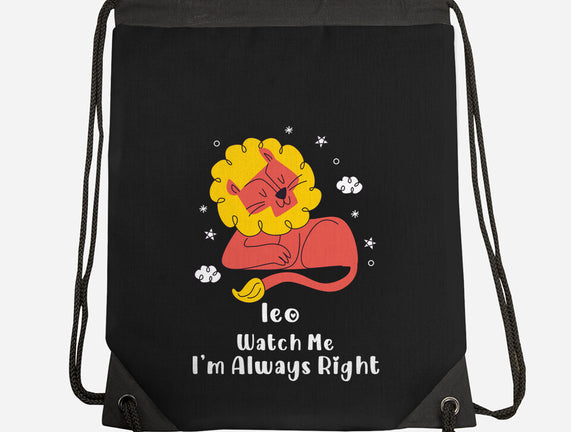 Watch Me I'm Always Right