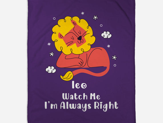Watch Me I'm Always Right