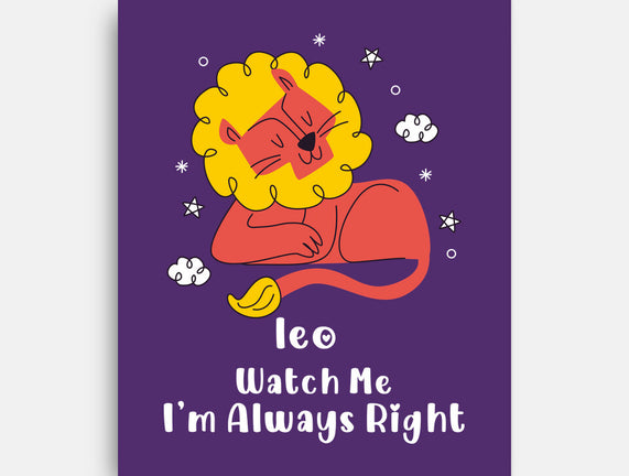 Watch Me I'm Always Right