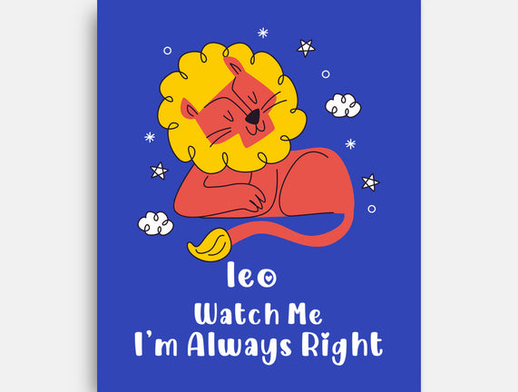 Watch Me I'm Always Right