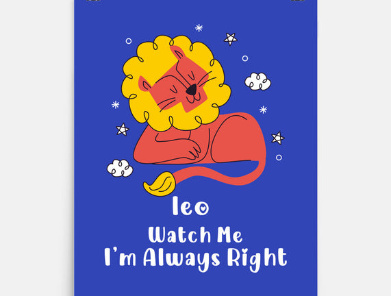 Watch Me I'm Always Right