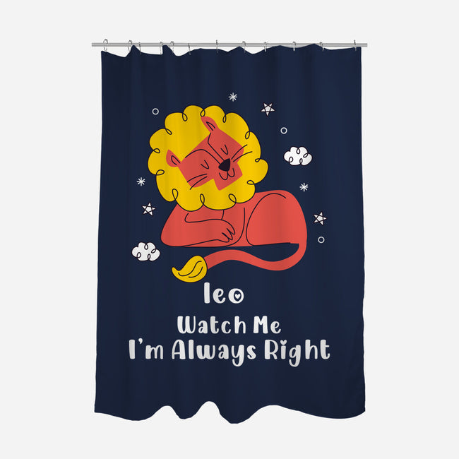 Watch Me I'm Always Right-None-Polyester-Shower Curtain-MaxoArt