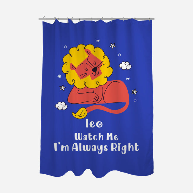 Watch Me I'm Always Right-None-Polyester-Shower Curtain-MaxoArt