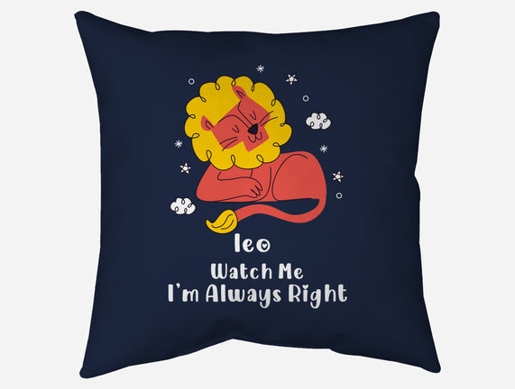 Watch Me I'm Always Right