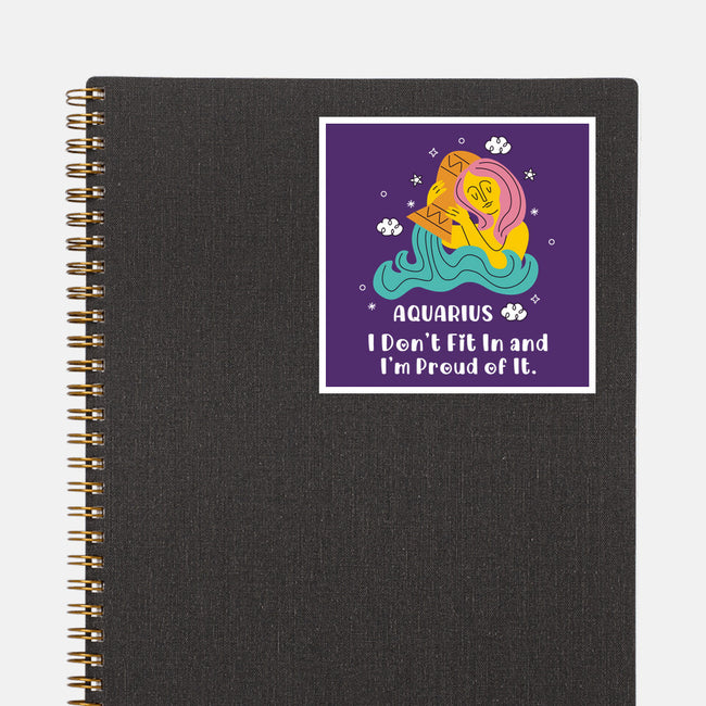 I Don't Fit In And I'm Proud-None-Glossy-Sticker-MaxoArt