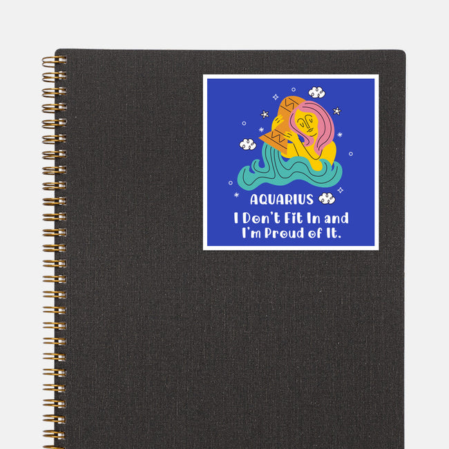 I Don't Fit In And I'm Proud-None-Glossy-Sticker-MaxoArt