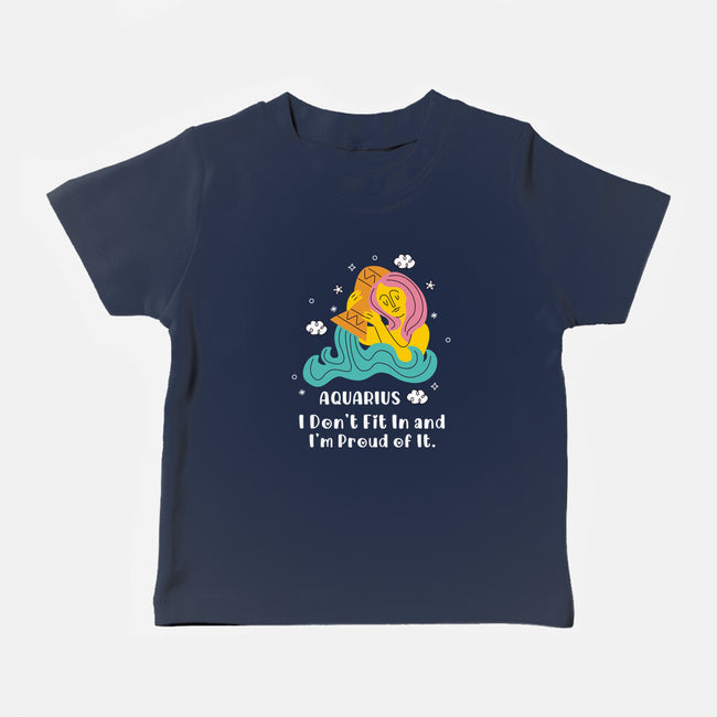 I Don't Fit In And I'm Proud-Baby-Basic-Tee-MaxoArt